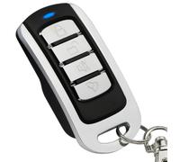 Télécommande pour portes automatiques / porte de garage - Noir / argent