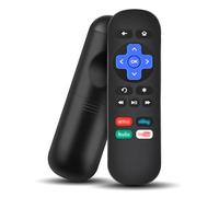 Télécommande pour Roku 1 Roku 2 Roku 3 Roku LT/HD/XD/XS/XDS Télécommande de rechange compatible avec Roku Box Modèle Roku N1 Roku Express +, contrôle infrarouge avec 4 boutons de raccourci