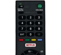 Télécommande pour Sony RMT-TX102D, 1-492-965-11, Compatible avec Sony Bravia LED Smart TV - Touche directe Netflix