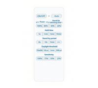 Télécommande pour Cloche LED Industrielle UFO Dimmable 240W avec détecteur de Mouvement - SILAMP