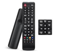 Télécommande pour téléviseur Samsung avec puce intelligente mise à jour, universelle compatible avec les téléviseurs intelligents 3D HDTV UHD LCD LED, transmission longue distance pour tous les