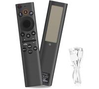 Télécommande pour TV Samsung, télécommande solaire rechargeable pour Smart TV Samsung Frame, Solarcell, charge rapide USB-C, Voice&BT, compatible avec télécommande Samsung pour Smart TV BN59-01385A