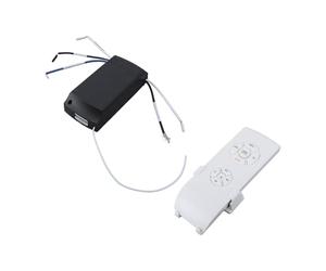 Télécommande pour Ventilateur de Plafond Compatibilité Universelle Portée Longue Distance 30 Mètres avec Traversée des Murs, Minuterie Arrêt Automatique 1 2 4 Heures, Installation