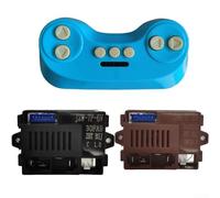 Télécommande pour voiture électrique J2W-7P 6 V (J2W-7P-6V Ensemble complet | Fonction de démarrage lent intégrée, aucun appareil supplémentaire nécessaire, démarrage sûr pour les enfants