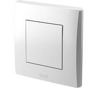 Yokis Télécommande murale TLM1-UP extra plate 1 touche Radio Zigbee