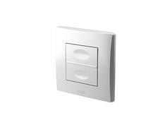 Télécommande murale extra plate 2 touches Radio Zigbee - URMET TLM2-UP