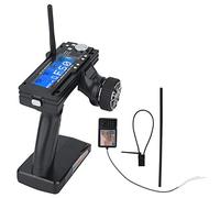 Télécommande RC avec récepteur - Émetteur RC avec Flysky - Pour voiture, bateau, bateau - 2,4 G - 3 CH