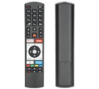Télécommande RC4318 RC4318P compatible avec Vestel Finlux Telefunken Edenwood 4K Smart TV C40U446 C40U446A D32H289N4CWD D32H289N4CWI Remplacement contrôleur avec NETFLIX YouTube PrimeVideo Boutons