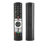 Télécommande RC4518P compatible avec Telefunken Smart TV 42FG7450 E32F545A 32DTH525 39DTH525 XH32K550D XU55K700 QU65K800 L24H125N3 Remplacement contrôleur avec NETFLIX YouTube Boutons vidéo