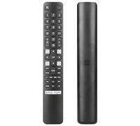 Télécommande RC802NU YUI1 compatible avec TCL 4K QLED TV C735K C935K série 55C735K 65C735K 75C735K 98C735K 65C935K 75C935K 50QLED760 Remplacement contrôleur avec NETFLIX PrimeVideo Boutons