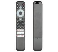 Télécommande RC902V FMR5 IR compatible avec TCL 8K QLED Thomson TV X925 65X925 C635K S446 43S446 S546 50S546 Remplacement contrôleur avec NETFLIX PrimeVideo YouTube Boutons (pas de fonction vocale)