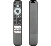 Télécommande Rc902V Fmr5 Ir Compatible Avec Tcl 8K Qled Thomson Tv X925 65X925 C635K S446 43S446 S546 50S546 Remplacement Contrôleur Avec Netflix Primevideo Youtube Boutons (Pas De[TEL9123307]