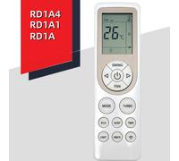 Télécommande RD1A RD1A4 RD1A1 pour climatiseur AQUA THERMAL, Airton, Skyworth, METZ, TADIRAN, Akai, ClimaMania, STARCREST