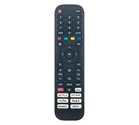 Télécommande remplacée Convient pour HKC ANTTEQ TV L32-AVF3N1 V25-AF3Q1 V25-AF3Q1 E32-AH1Q1L Q43-Edge AV24H3 AV42F3 and Kompatible mit DYON Smart 32 VX (HD Smart TV, HD Triple Tuner (DVB-C/-S2/-T2)