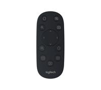 Télécommande RF Logitech 993-001465 pour Webcam PTZ Pro 2, Boutons, Batterie Lithium 210mAh, 50x120x10mm, Noir