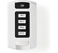 Télécommande RF Nedis RFRC220WT Noir / Blanc G