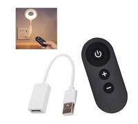 Télécommande RF sans fil DC 5 V USB pour variateur d'intensité de bande LED et module de vitesse du ventilateur avec télécommande à 3 boutons pour un éclairage efficace et une gestion du ventilateur