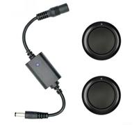 Télécommande RF sans fil - Récepteur CC 3,7 V-12 V pour lumières LED - Kit de montage mural longue portée 433 MHz (B)