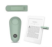 Télécommande RF Tourne-page pour Accessoires Kindle Paperwhite Scribe, Tourne-page Cliqueur pour Tablettes iPad, Lecture de Romans, Déclencheurs de Vidéo et Photo pour Téléphone, Clip Petit Vert