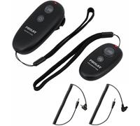 Télécommande sans Fil 262ft Déclencheur (avec 2 Cables différents) pour Canon Fuji Olympus différents modèles EOS R6 1200D 200D 250D 100D 5D MK-IV 5D mk2 5D mk3 6D Mark II 70D 7D mk2 80D 90D(Q1035)