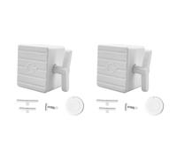 Télécommande sans fil 2X : extinction/extinction automatique des lumières, bouton mural rechargeable, clic physique automatique du doigt