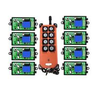 Télécommande Sans Fil 3000 M DC12 V 24 V 1 Canal 1 Canal, Interrupteur D'éclairage LED, Sortie Relais, Émetteur Et Récepteur Radio RF(DC24V)