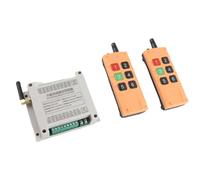 Télécommande sans Fil 6 Canaux 433 MHz 12 V Transmetteur et Récepteur Kit de Commutateur de Relais pour Le Contrôle de L'éclairage, Le Contrôle de la Maison Intelligente, Le