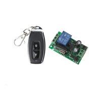 Télécommande sans fil AC 220V 1CH RF 433MHz, interrupteur, Code d'apprentissage, 1 relais de lumière pour lampe