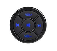 Télécommande Sans Fil Bluetooth 5.0,Bouton Multimédia,Voiture,Moto,Vélo,Volant,Lecture De Musique Pour Téléphone Ios Android,Tablette.Only Control.