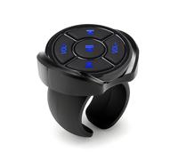 Télécommande sans fil Bluetooth 5.0,bouton multimédia,voiture,moto,vélo,volant,lecture de musique pour téléphone IOS Android,tablette - Type Control and Bracket