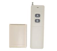 Télécommande sans Fil, Commutateur sans Fil 12V 2CH 433MHz 3000m/9842.5ft RF Commutateur de Télécommande sans Fil pour Portes et Fenêtres électriques