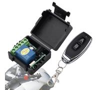 Télécommande sans fil, contrôle multiple, 4 modes de fonctionnement | Transmission puissante prise télécommandée, lumière LED, ouvre-porte de garage, portes électriques, sécurité domestique