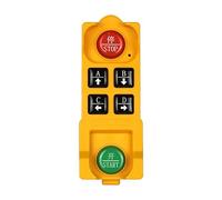 Télécommande sans fil industrielle, 2/4 boutons, contrôle de grue, grue étanche, contrôleur Radio industriel longue Distance(4 Buttons)
