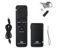 Télécommande sans Fil JJC pour Son. RX10M5 A9 III A1II A7 III A7R4 A7S3 | Remplace Sony RMT-VP1K RM-VPR1 Commander|Portée 100m 2,4 GHz|Sync multi-récepteurs|Fixation 1/4"-20|Évite tremblements
