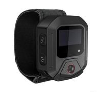 Télécommande sans fil longue portée pour Insta360 X5 25 m | Écran LCD en temps réel, cadrage précis, stabilité 5.0, pour l'enregistrement des données GPS, design noir