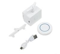 Télécommande sans fil pour arrêt automatique, portée de 30 m, aucun câblage nécessaire, matériau ABS, compatible avec les interrupteurs électriques britanniques standard