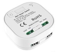 Télécommande sans fil RF433/auto-alimentée, sans câblage, interrupteur d'éclairage intelligent (A)