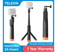 Télécommande sans fil TELESIN pour plongée sous-marine, perche à selfie extensible, trépied, poignée flottante pour DJI OSMO Action 6 5pro 4