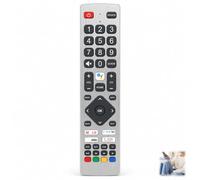 Télécommande Sharp Aquos, Remplacement télécommande Sharp, SHWRMC0133 Remote Remplacer Compatible avec 24BI2EA 32BI2EA 32BI5EA 40BL2EA 40BL3EA 40BL4EA 50BL2EA 50BL4EA 50BL5EA 55BL2EA 65BL3EA