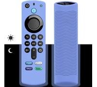 Telecommande Silicone Boîtier De Télécommande Pour Fire Tv Stick 4K /Alexa Télécommande Vocale (3Rd Gen)/Alexa Voice Remote 3. Generation,Protege Antidérapante Coque Étui