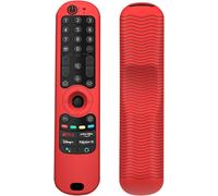 Telecommande Silicone Boîtier de Télécommande pour LG QNED Smart TV MR21GA/MR21GC/MR22GN/MR23GN/MR24GA/MR24GN 2022/2023/2024,Protege Antidérapante Coque Étui