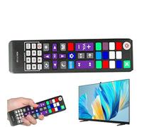Télécommande Smart TV,Télécommande de Remplacement pour Télévision | Commande Portable avec Portée de 8 Mètres pour Hôtel Maison Chambre Salon