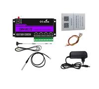 Télécommande SMS GSM 4G LTE APP, relais à 4 canaux, interrupteur marche/arrêt for commande de moteur d'ouverture de porte Ouvre-Porte Coulissant Automatique (Color : Kit2)