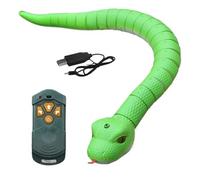 Télécommande Snake Réaliste Prank - Réplique du Mouvement de la Faune | Creative Realists RC Snakke, Electronic Snakee Toy, Robot Snake Toy pour garçons, Filles, Adultes