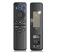 Télécommande solaire de remplacement pour Samsung Smart TVs 2019-2025, VG-TM2560EN BN59-01480A Télécommande par voix et IA Compatible avec Frame TV, QLED, Neo QLED, Crystal UHD et Curved 4K/8K