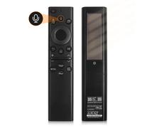 Télécommande solaire vocale BN59-01385A pour téléviseurs Samsung, remplacement des télécommandes avec Bluetooth, cellule solaire rechargeable, compatible avec la télécommande Samsung N59-01385H NO Sol