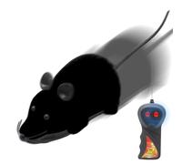 télécommandé - Souris automatique pour chat - Accessoire interactif pour animaux de compagnie - Pour l'entraînement, les voyages, les exercices, le , pour chiens, chambre à coucher