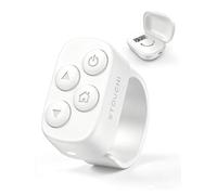 Télécommande Stouchi pour Kobo, Tourne-Page sans Pince avec Boîtier de Charge, Mains Libres Compatible Clara BW/Libra Colour/Clara Colour/Elipsa 2E/Clara 2E/Libra 2/Sage - Blanc