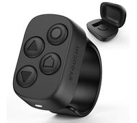 Télécommande Stouchi pour Kobo, Tourne-Page sans Pince avec Boîtier de Charge, Mains Libres Compatible Clara BW/Libra Colour/Clara Colour/Elipsa 2E/Clara 2E/Libra 2/Sage - Noir