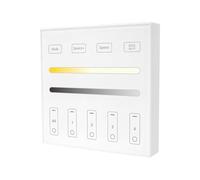 Télécommande Tactile Sensible au Panneau for Bande Lumineuse LED DIM CCT RGB RGBW RCT 4 Zones 30 mètres(for DIM CCT)